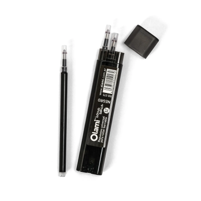 Tanque De Repuesto Ghost Tinta Negra Borrable Por Fricción X 3 Unidades - Imagen 2