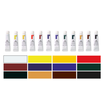 Set Oleos 12 Colores Surtidos X 12 ml - Imagen 2