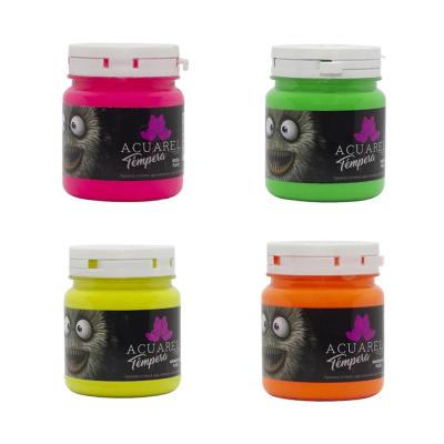 Tempera Colores Fluo X 250 cc