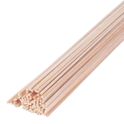 Varilla De Madera Balsa 6 X 6 Mm X 90 Cm - Imagen 2