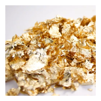 Hoja De Oro Y Plata Mini Para Resina Epoxi - Imagen 2