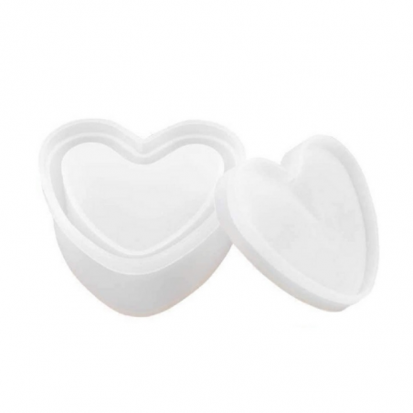 Molde Para Resina Epoxi Alhajero Corazón MD 77