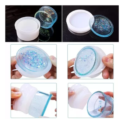 Molde Para Resina Epoxi Alhajero Redondo MD 54 - Imagen 3