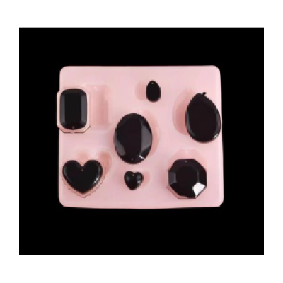 Molde Para Resina Epoxi Dije Corazón MD 63 - Imagen 3