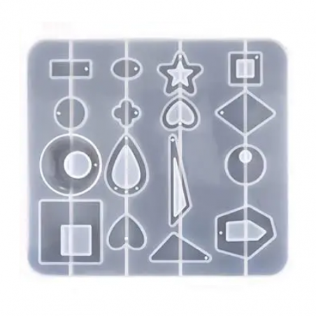 Molde Para Resina Epoxi Dije Estrella MD 23