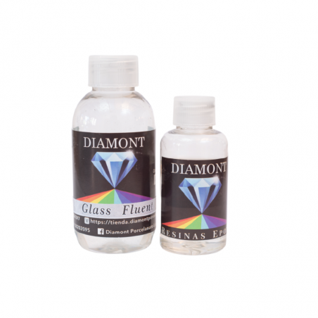 Resina Epoxi Glass Fluent X 150 Grs