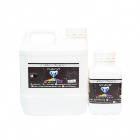 Resina Epoxi Glass Fluent X 3.6 Kg