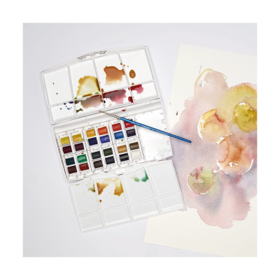 Set De Acuarelas Cotman X 24 Pastillas + 1 Pincel - Imagen 3