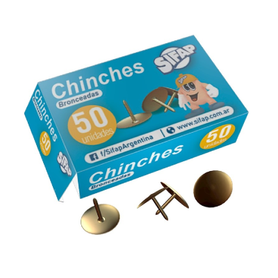 Chinches Bronceadas X 50 Unidades