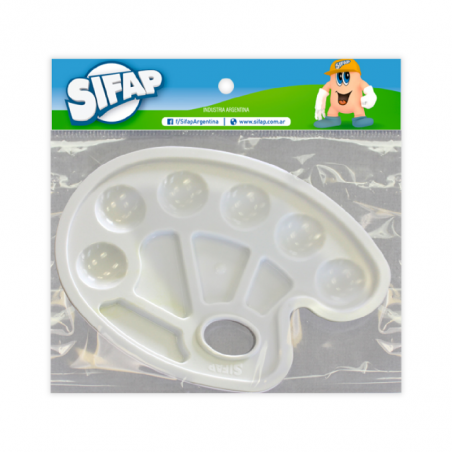 Paleta Mezcladora Ovalada X 10 Cavidades