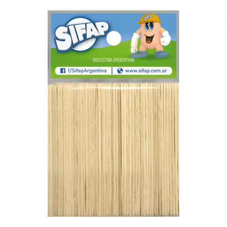 Palito De Helado Natural X 50 Unidades