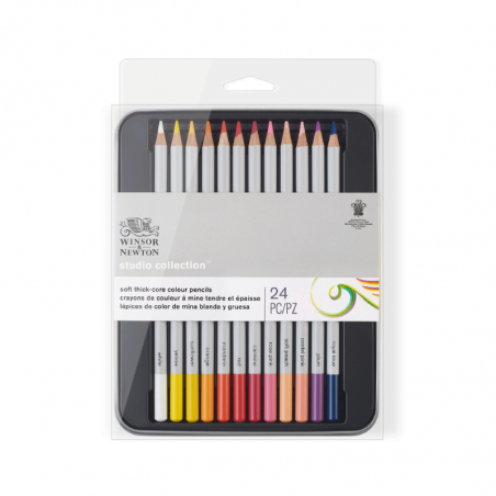 Lápices De Colores Lata X 24 Unidades