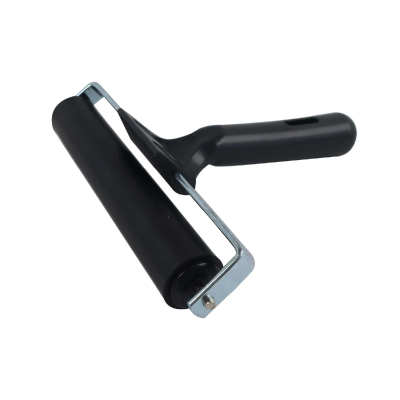 Rodillo De goma Con Apoyo Para Grabado 15 Cm