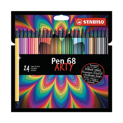 Marcador Pen 68 Arty X 24 Colores
