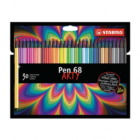 Marcador Pen 68 Arty X 30 Colores
