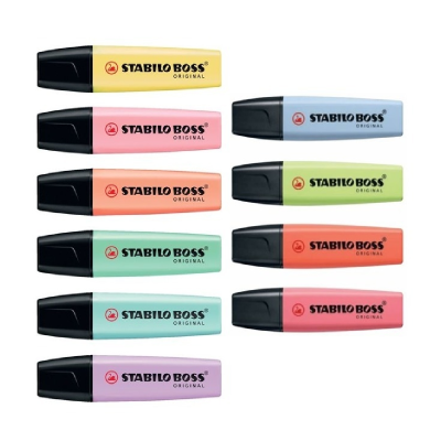 Resaltador Boss Colores Pastel - Imagen 2