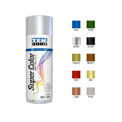 Aerosol Acrílico Colores Metálicos X 350 Ml - Imagen 2