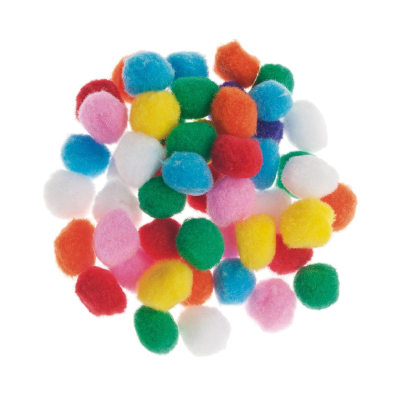 Pompones De Felpa Surtido Clásico 2 X 20 Unidades - Imagen 2