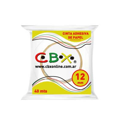 Cinta Papel 12 Mm X 40 Mts