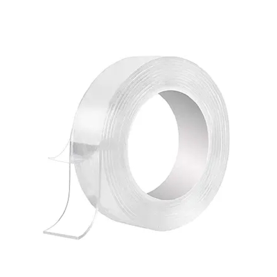 Cinta De Silicona Transparente Doble Faz 10 Mm X 1 Mts - Imagen 2