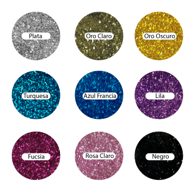 Glitter Metalizado X 100 Grs - Imagen 2