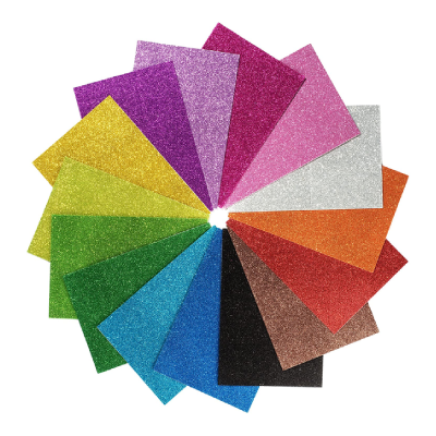 Goma Eva Con Glitter 45 X 60 Cm