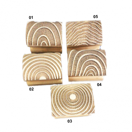 Veteador De Madera 6 Cm N° 03