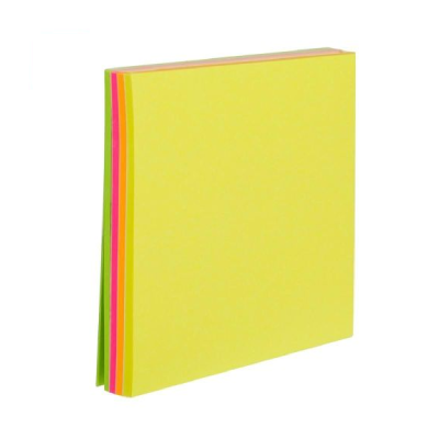 Notas Autoadhesivas X 4 Colores Fluo - Imagen 2