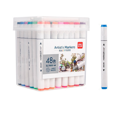 Sketch Marker Doble Punta X 48 Colores