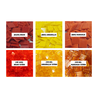 Venecitas Clásicas Y Vitro Colores Cálidos X 1 Kg - Imagen 2