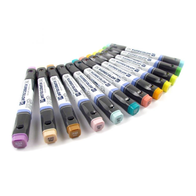 Marcador Zig Kurecolor Doble Punta