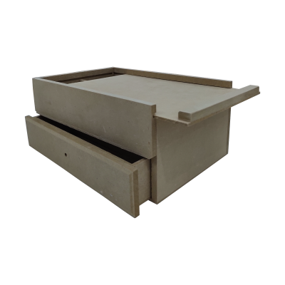 Caja Acrílico Con Cajón - Imagen 3