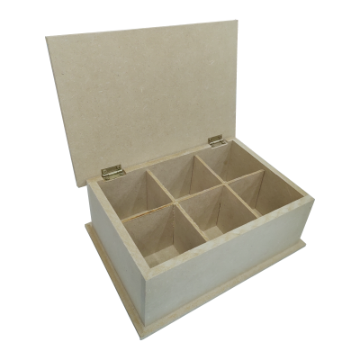 Caja De Te X 6 Bisagra Ciega