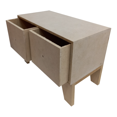 Cajonera X 2 Patas Triangulo - Imagen 2