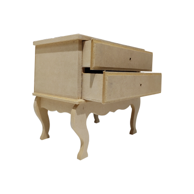 Cómoda Con Patas X 2 Cajones - Imagen 3