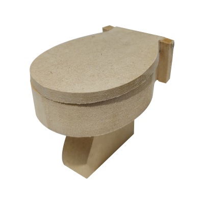 Inodoro Para Casa De Muñecas - Imagen 2