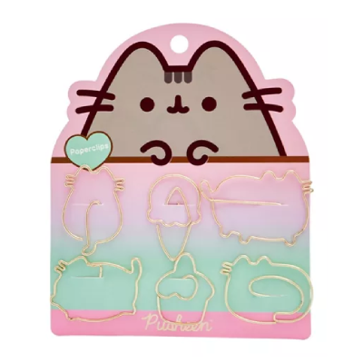 Maw Pusheen Paperclips Con Forma