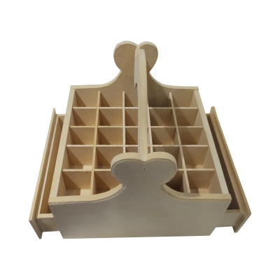 Porta Esmalte Con Manija X 2 Cajones - Imagen 2