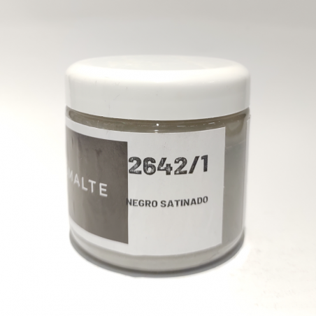 Esmalte Cerámico Negro Satinado (2642/1) X 200 Cc