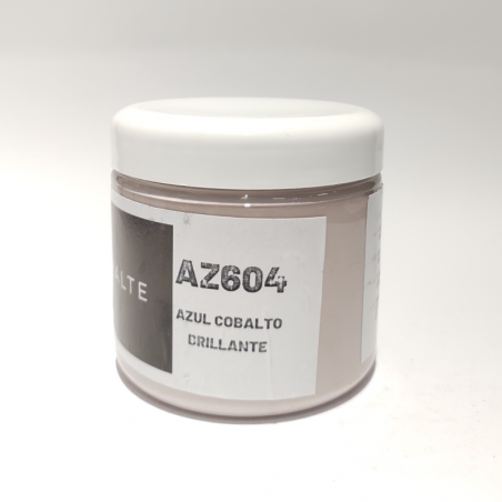 Esmalte Cerámico Azul Cobalto Brillante (AZ604) X 200 Cc