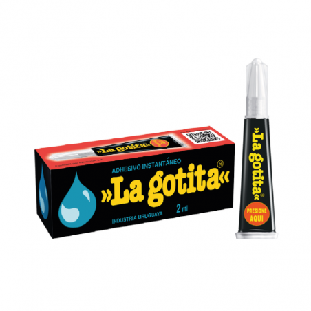Adhesivo Instantáneo La Gotita X 3 Grs