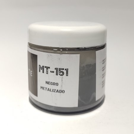 Esmalte Cerámico Negro Metalizado (MT-151) X 200 Cc