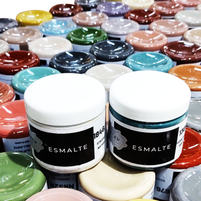 Esmalte Cerámico Negro Mate (NG150) X 200 Cc - Imagen 2