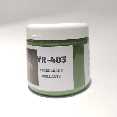 Esmalte Cerámico Verde Cromo Brillante (VR-403) X 200 Cc