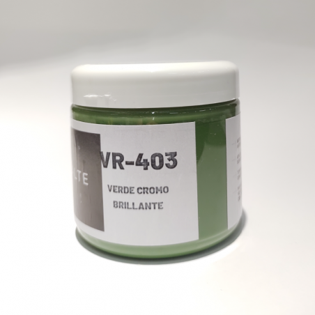 Esmalte Cerámico Verde Cromo Brillante (VR-403) X 200 Cc