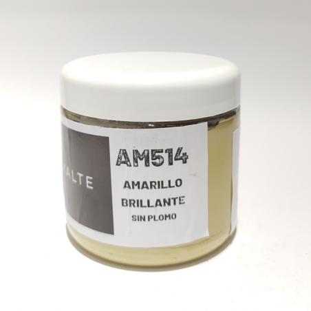 Esmalte Cerámico Amarillo Brillante (AM514) X 200 Cc