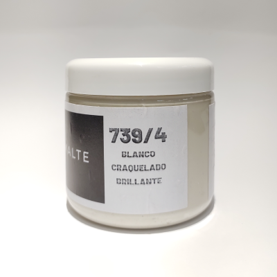 Esmalte Cerámico Blanco Craquelado Brillante (739/4) X 200 Cc