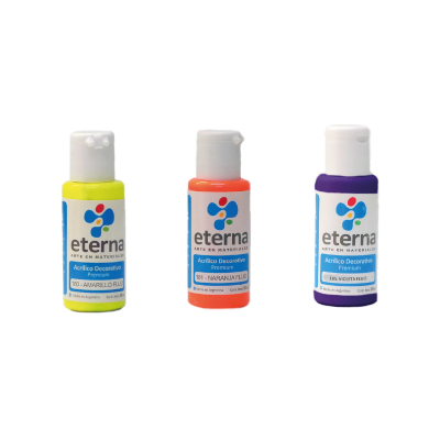 Acrílico Decorativo Colores Flúo X 50 ml