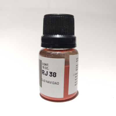 Pigmento Bajo Cubierta Rojo Navidad (RJ-38) 15 Cc