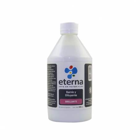 Barniz Y Diluyente Brillante X 500 ml